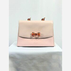 Ted Baker London Pink & Rose Gold Bow Handbag – Pristine Condition